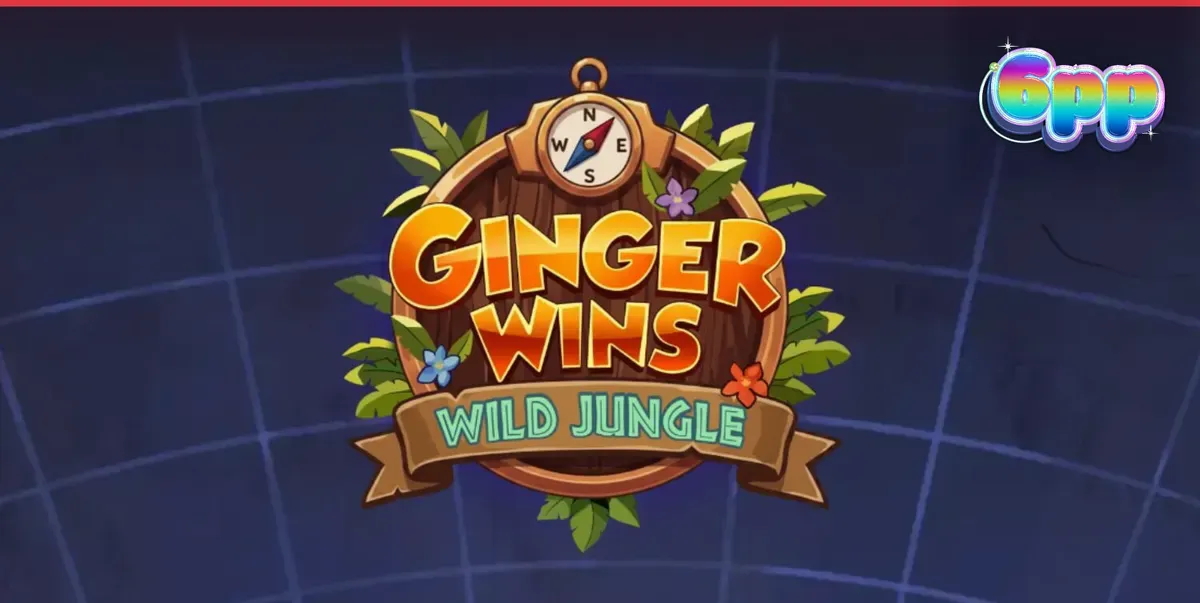 Tampilan visual slot Ginger Wins Wild Jungle dengan latar belakang hutan rimbun